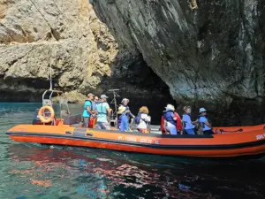 Visita às grutas