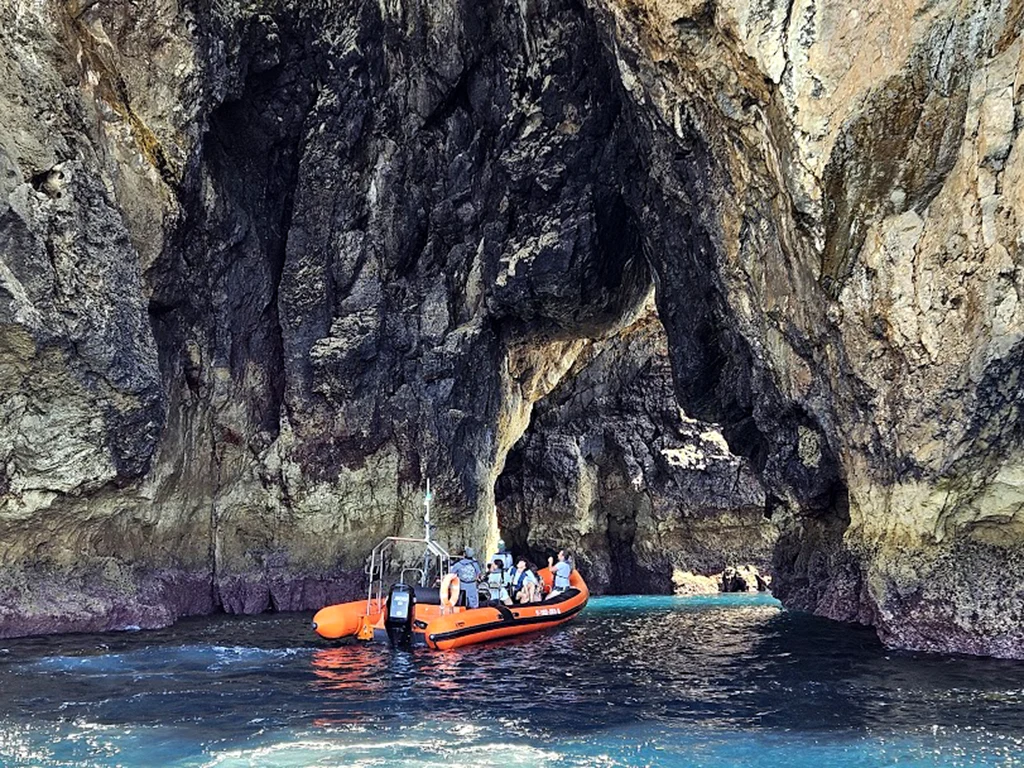 Visita às grutas
