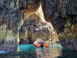 Visita às grutas