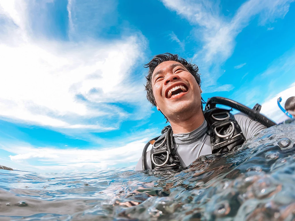 Mergulho de iniciação